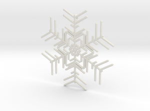 Snowflakes Series I: No. 2 3d printed