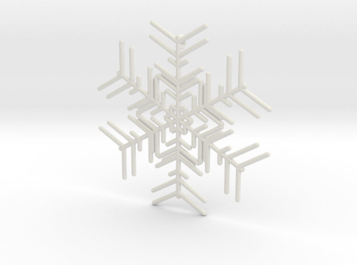 Snowflakes Series I: No. 2 3d printed