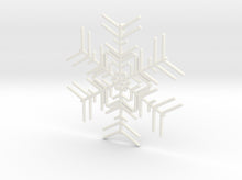 Load image into Gallery viewer, Snowflakes Series I: No. 2 3d printed