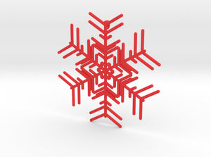 Snowflakes Series I: No. 2 3d printed