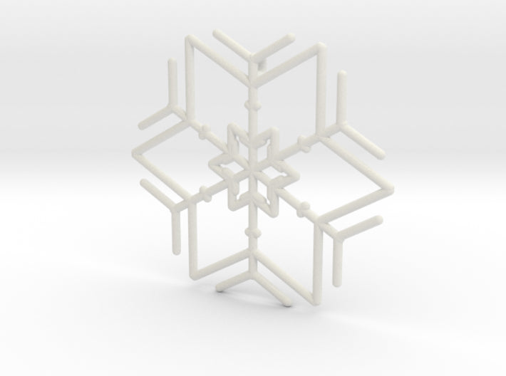 Snowflakes Series I: No. 3 3d printed