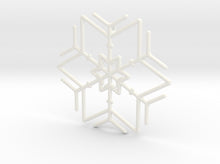 Load image into Gallery viewer, Snowflakes Series I: No. 3 3d printed