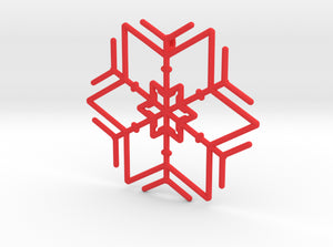 Snowflakes Series I: No. 3 3d printed