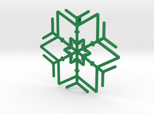 Snowflakes Series I: No. 3 3d printed