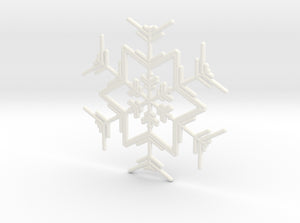Snowflakes Series I: No. 4 3d printed