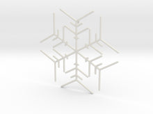 Load image into Gallery viewer, Snowflakes Series I: No. 5 3d printed