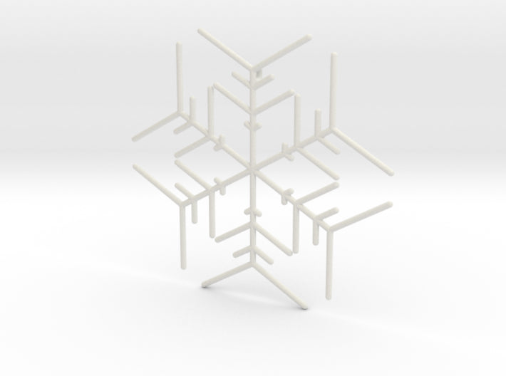 Snowflakes Series I: No. 5 3d printed