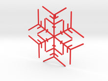 Load image into Gallery viewer, Snowflakes Series I: No. 5 3d printed