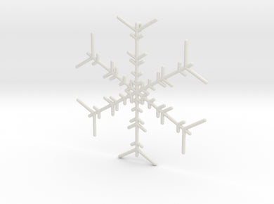 Snowflakes Series I: No. 6 3d printed