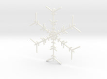 Load image into Gallery viewer, Snowflakes Series I: No. 6 3d printed