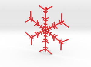 Snowflakes Series I: No. 6 3d printed