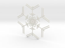 Load image into Gallery viewer, Snowflakes Series I: No. 7 3d printed