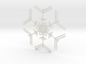Snowflakes Series I: No. 7 3d printed