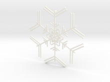 Load image into Gallery viewer, Snowflakes Series I: No. 7 3d printed
