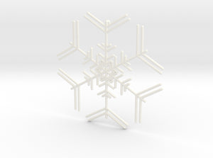 Snowflakes Series I: No. 7 3d printed