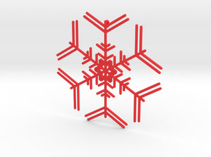 Snowflakes Series I: No. 7 3d printed