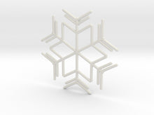 Load image into Gallery viewer, Snowflakes Series I: No. 8 3d printed
