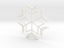Load image into Gallery viewer, Snowflakes Series I: No. 8 3d printed