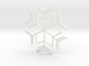 Snowflakes Series I: No. 8 3d printed