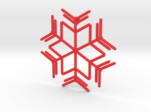 Snowflakes Series I: No. 8 3d printed