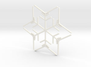 Snowflakes Series I: No. 9 3d printed