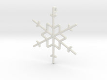 Load image into Gallery viewer, Snowflakes Series I: No. 10 3d printed