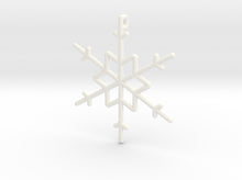 Load image into Gallery viewer, Snowflakes Series I: No. 10 3d printed