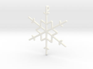 Snowflakes Series I: No. 10 3d printed