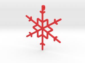 Snowflakes Series I: No. 10 3d printed