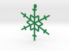 Load image into Gallery viewer, Snowflakes Series I: No. 10 3d printed