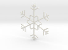 Load image into Gallery viewer, Snowflakes Series I: No. 11 3d printed