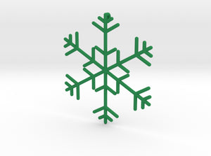 Snowflakes Series I: No. 11 3d printed