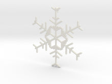 Load image into Gallery viewer, Snowflakes Series I: No. 12 3d printed