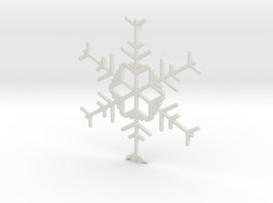 Snowflakes Series I: No. 12 3d printed