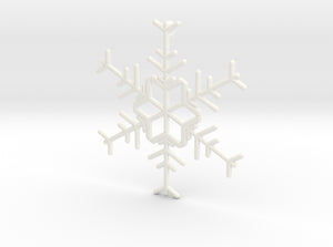 Snowflakes Series I: No. 12 3d printed