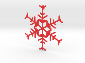 Snowflakes Series I: No. 12 3d printed