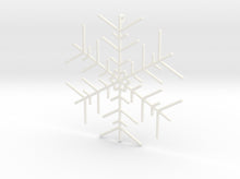 Load image into Gallery viewer, Snowflakes Series III: No. 1 3d printed