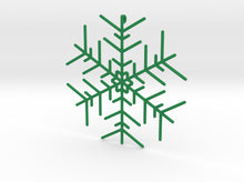 Load image into Gallery viewer, Snowflakes Series III: No. 1 3d printed