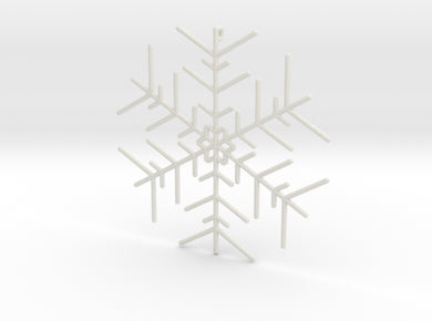 Snowflakes Series III: No. 1 3d printed