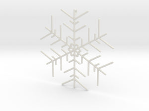 Snowflakes Series III: No. 1 3d printed