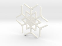 Load image into Gallery viewer, Snowflakes Series III: No. 10 3d printed