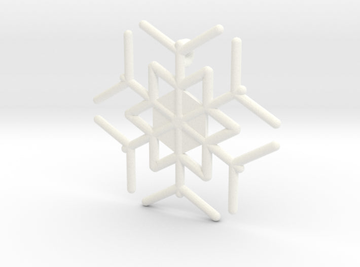 Snowflakes Series III: No. 10 3d printed