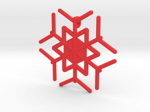 Snowflakes Series III: No. 10 3d printed