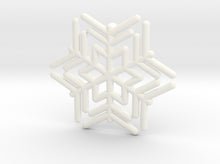 Load image into Gallery viewer, Snowflakes Series III: No. 12 3d printed