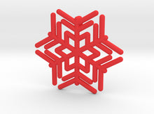 Load image into Gallery viewer, Snowflakes Series III: No. 12 3d printed