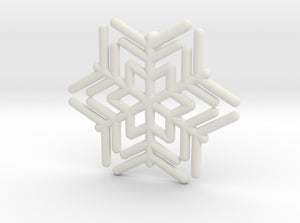 Snowflakes Series III: No. 12 3d printed