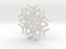 Load image into Gallery viewer, Snowflakes Series III: No. 13 3d printed