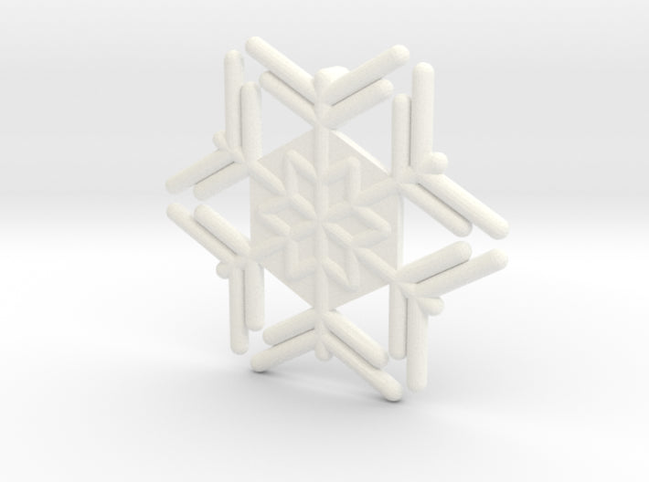 Snowflakes Series III: No. 14 3d printed