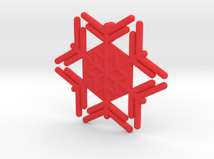 Snowflakes Series III: No. 14 3d printed