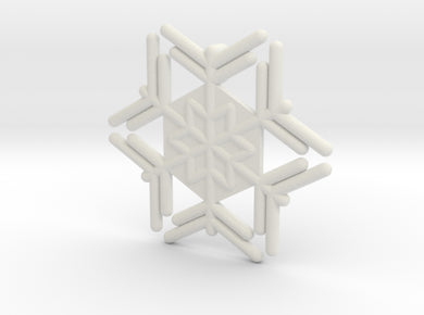 Snowflakes Series III: No. 14 3d printed